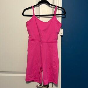 GAP Barbie pink moisture wicking romper
